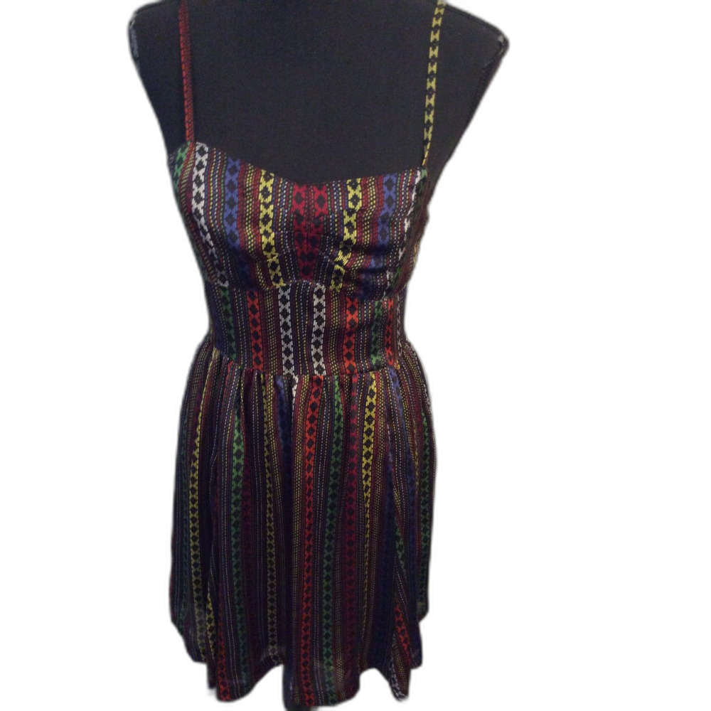 Jack by BB Dakota Small Multi Color Striped Mini Adjustable Strap